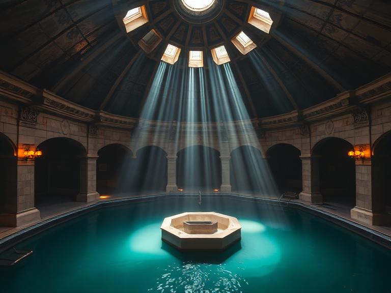 Rudas thermal bath, Budapest