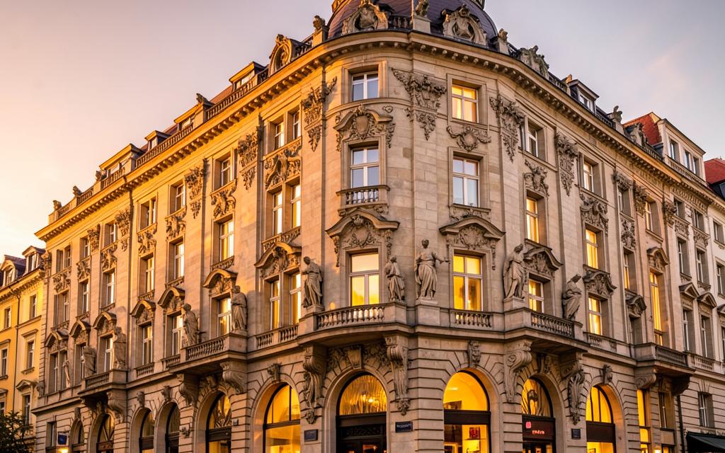 Luxury hotel in District V, by St Stephen's Basilica