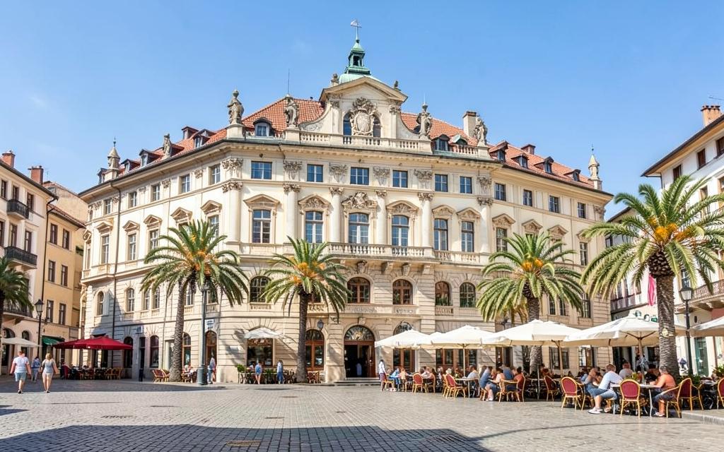 Historic hotel in Pécs, Király utca