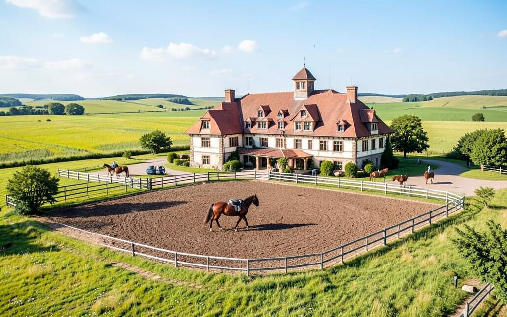 Manor hotel & riding centre in Lajosmizse