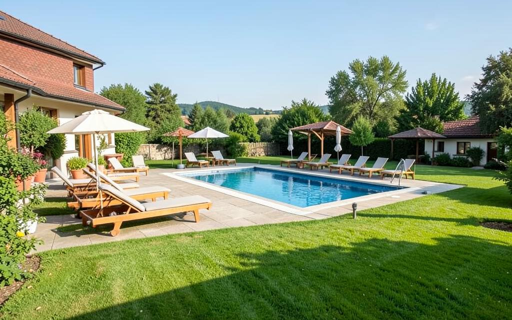 Hotel with pool in Villány